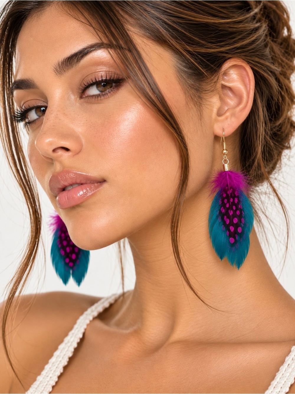 FEATHER EARRINGS